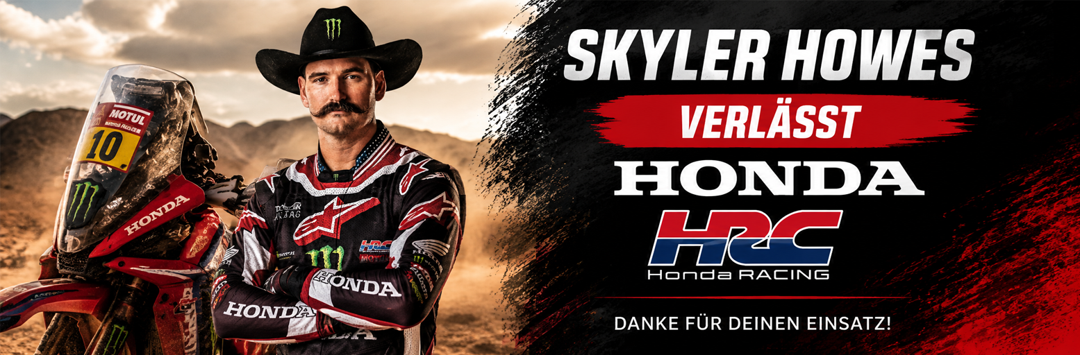 Skyler Howes, who is leaving Monster Energy Honda HRC after three years